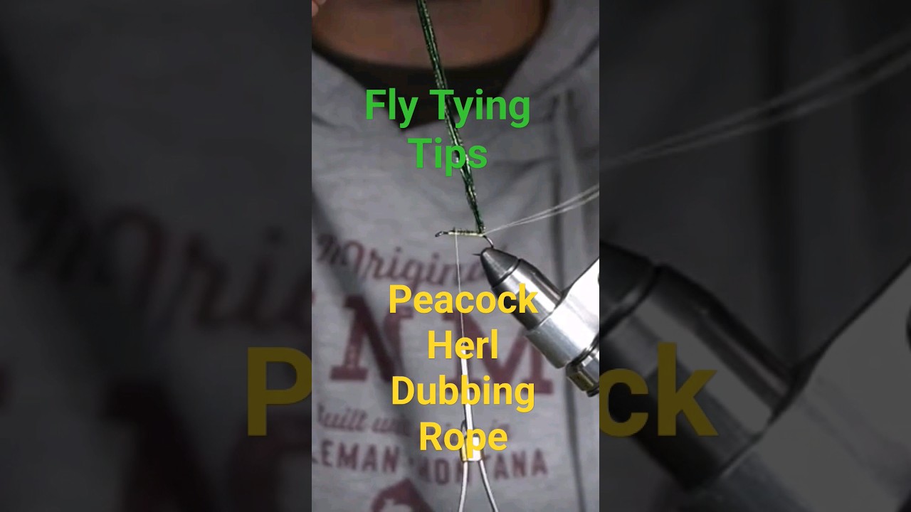 Fly Tying Tips - Make Bulletproof Peacock Herl Bodies!! 