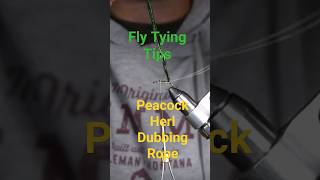 Fly Tying Tips - Make Bulletproof Peacock Herl Bodies