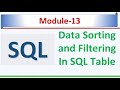 Data Sorting and Filtering with Group by, Where, Top and Null Value in SQL 2022 | SQL Module 13