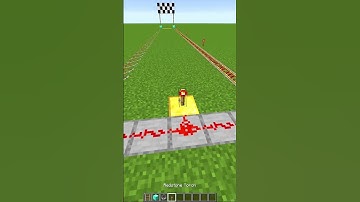Minecraft Minecraft logic fast normal rails#minecraft #shorts #like