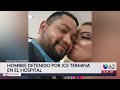 Hispano resulta en custodia de ICE tras una infracción de tránsito y posteriormente en un hospital