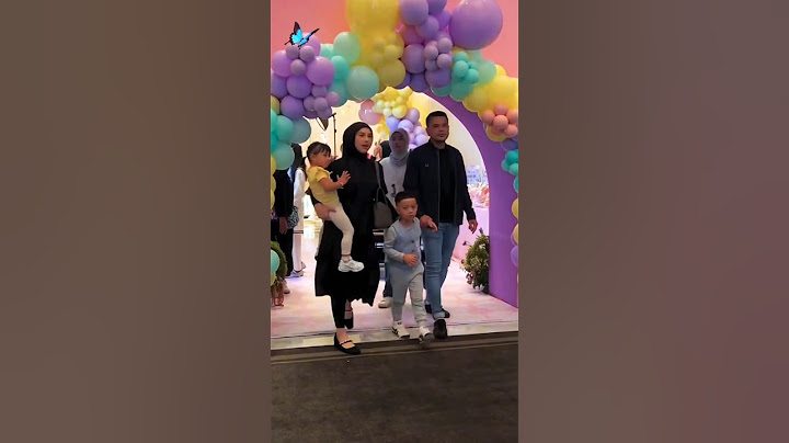 Irish Bella ajak suami ke ultah Mikhayla