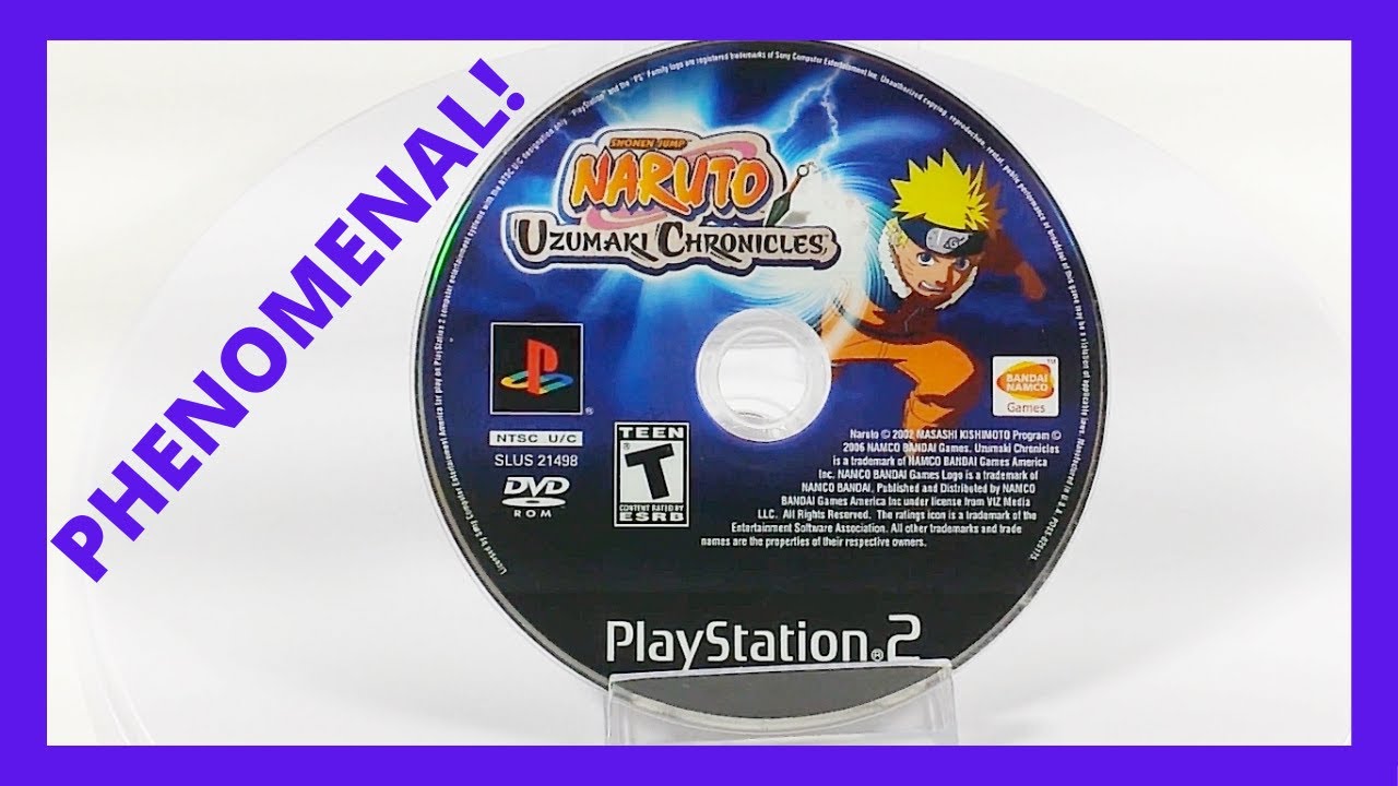 Naruto Uzumaki Chronicles: Life Of A Ninja - PS2 Game 