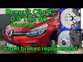 Renault Clio 4 Front Brake Discs And Pads Replacement DIY Renault Clio 4 TCe 90 Bremsen Wechseln Renault Clio 4 Front Brake Discs And Pads Replacement DIY Renault Clio 4 TCe 90 Bremsen Wechseln