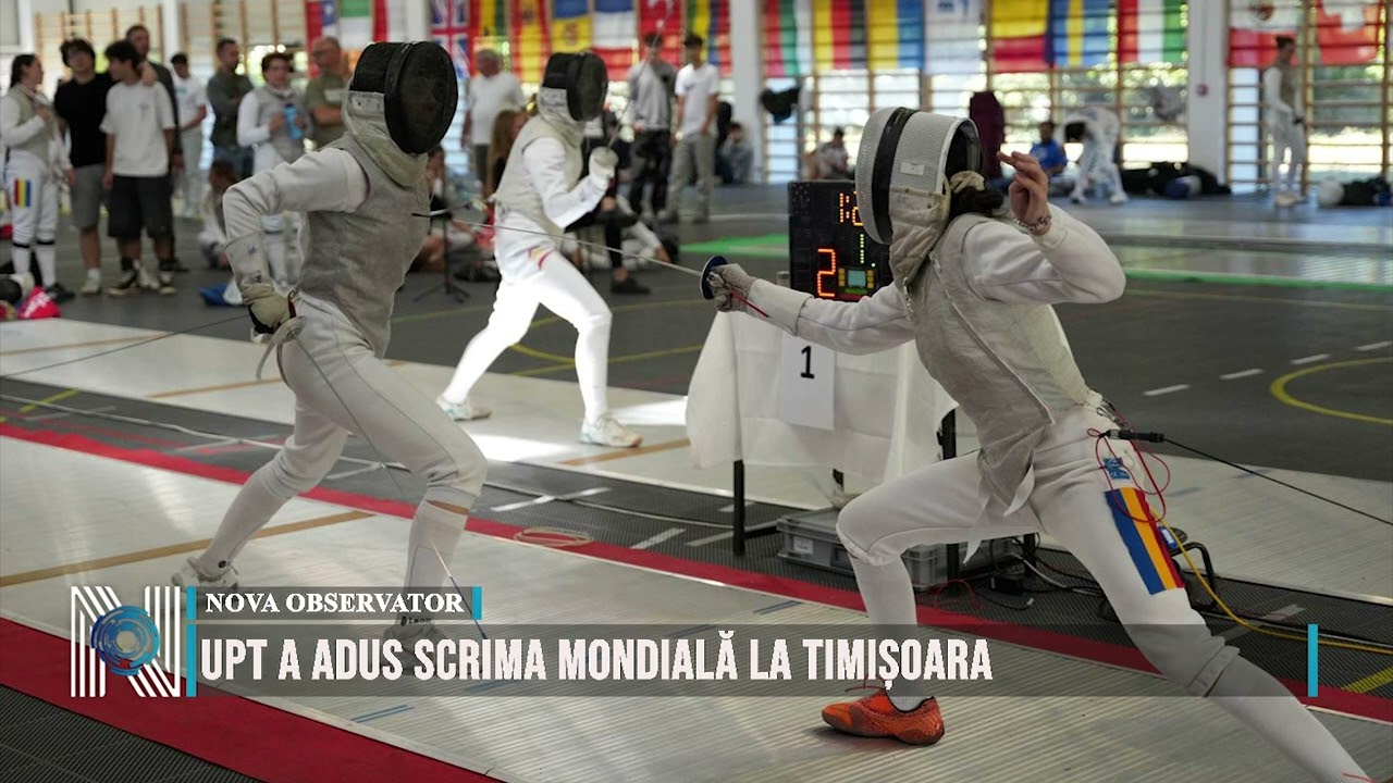 UPT a adus scrima mondială la Timișoara
