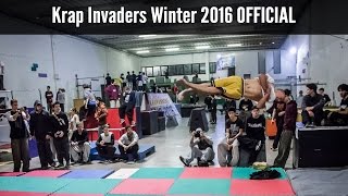 Krap Invaders Winter 2016 - OFFICIAL Parkour - Freerunning Jam