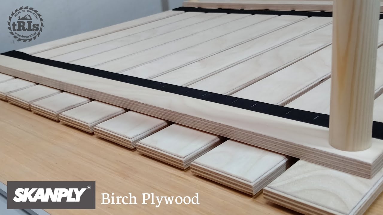 Make A Folding Table From Birch Plywood DIY Woodworking YouTube