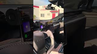 Tesla Type S Clean Sound upgrade! #Tesla #CarAudio #CarStereo