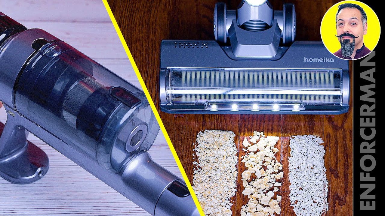 BUDGET CORDLESS VACUUM CLEANER UNDER 100 HOMEIKA P10 REVIEW YouTube