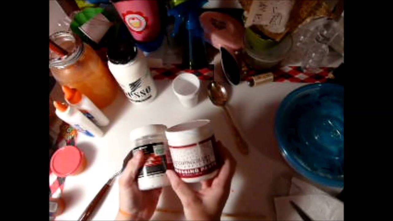 How To Make Chalk Paint and Modeling Paste From Calcium Carbonate