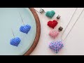 Mini Peyote Kalp Cevşen Yapımı - ANLATIMLI - Peyote Heart Making