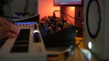 #14 Behringer Model D + Crave  + Korg Minilogue XD + Impro