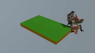 Houdini vellum grain sim TEST 3