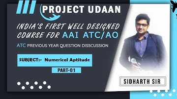 ATC/AO previous year paper discussion ||  Numerical Aptitude || Live @ 5pm