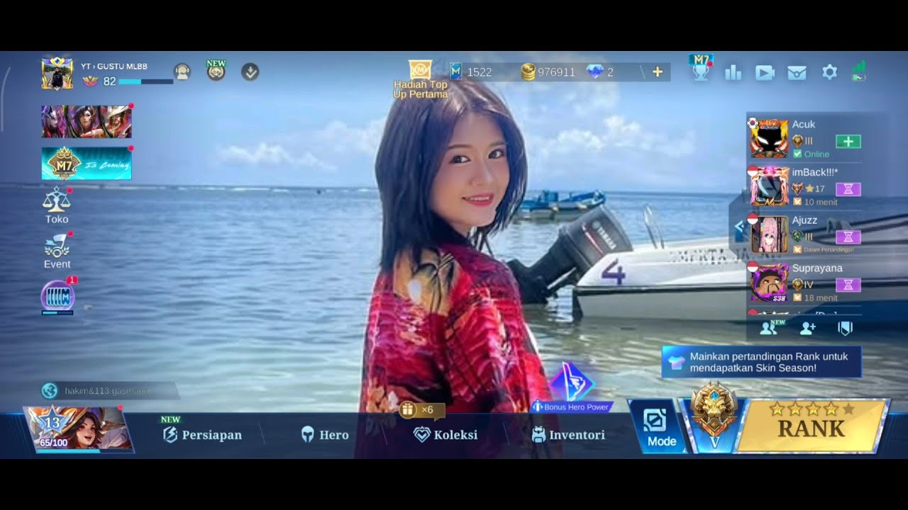 BACKGROUND LOBBY ML JKT48 CHRISTY TERBARU 2026 PATCH SORA NO PASSWORD !!