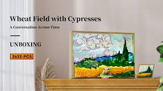 Lumibricks - 21001 Bringing Van Gogh to Life: Wheat Field with Cypresses with Integrated Lights! Net Worth