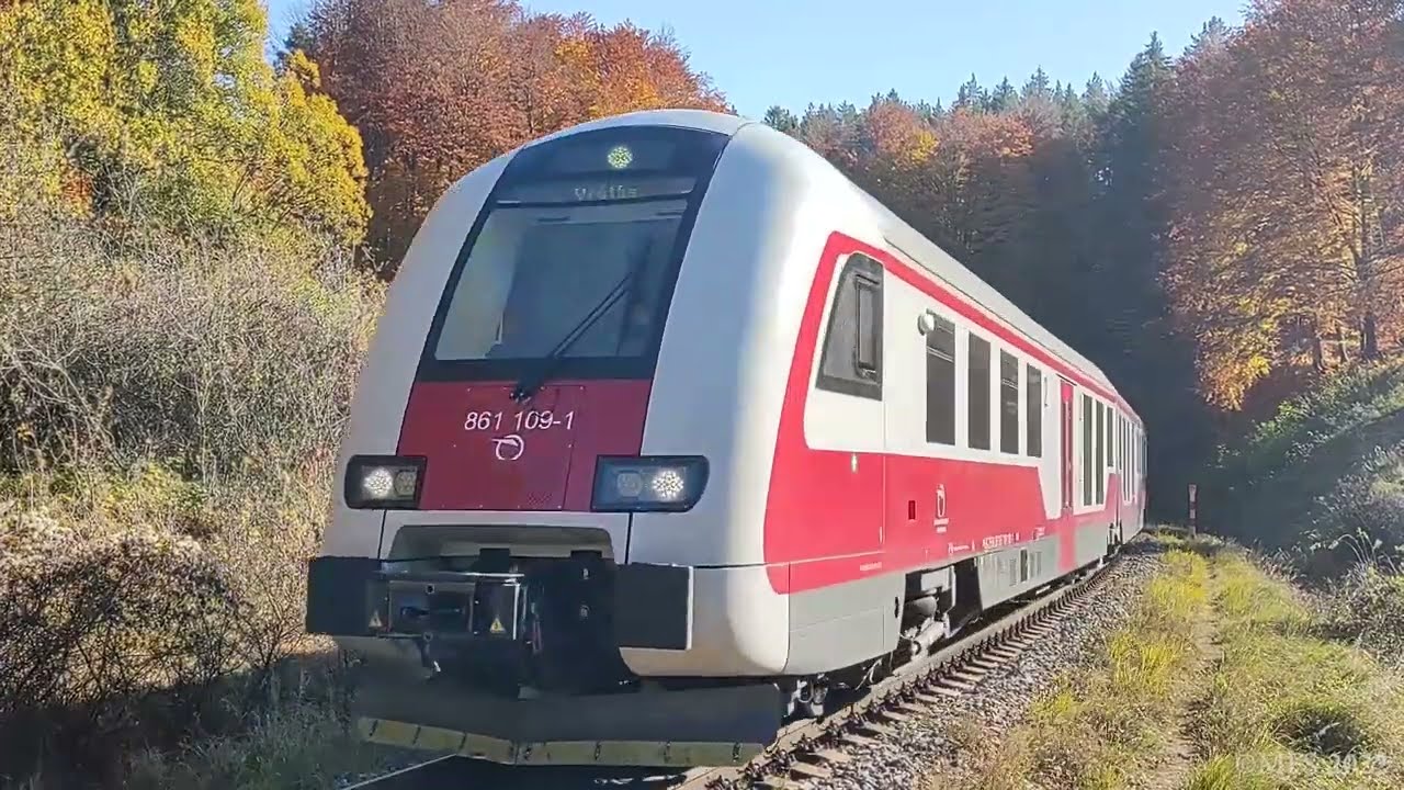 Vlaky Remäta zast. (28.10.2021) [Full HD]