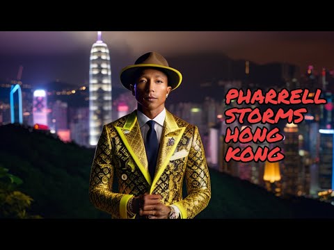 Pharrell Williams Takes Hong Kong by Storm for His Second LV Show || Louis Vuitton Fashion Show 2024