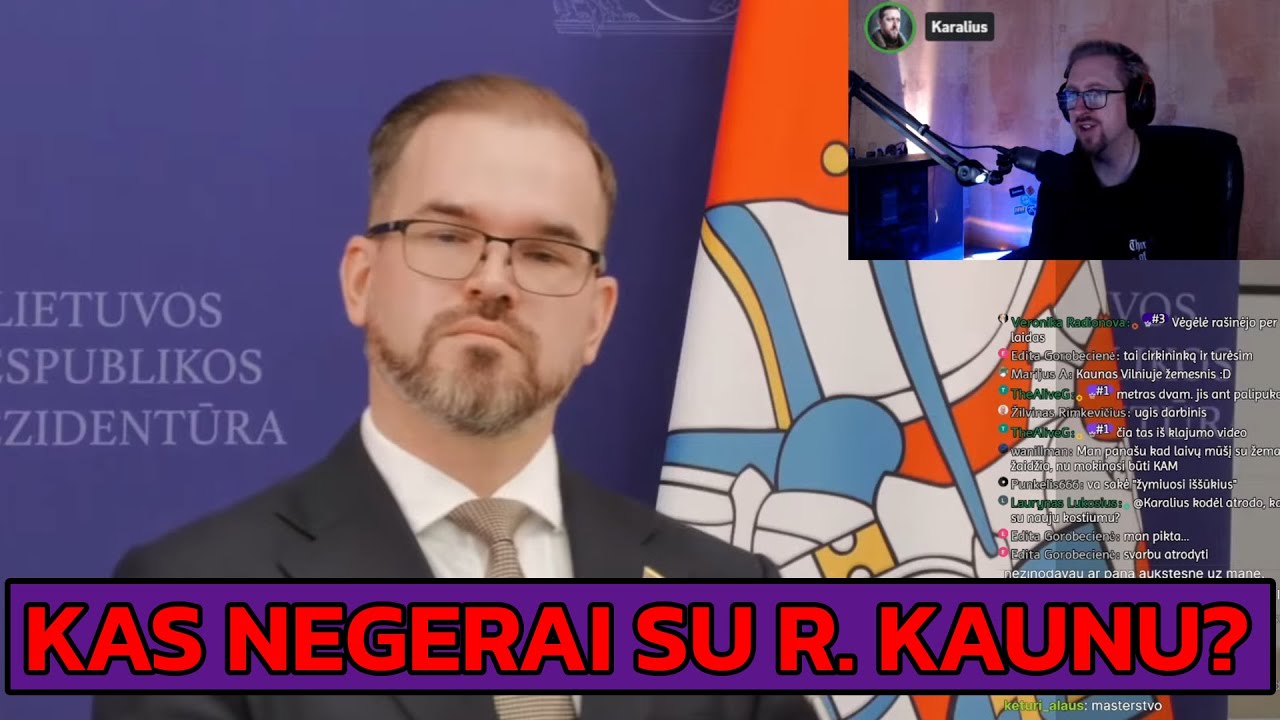 Tragiškai apgailėtinas Robertas Kaunas. Ne Ministras o LOPAS. 😐| Karalius Reaguoja