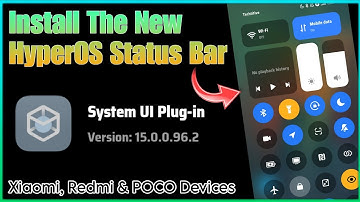Nieuwe HyperOS-statusbalk / Controlecentrum installeren - Xiaomi-, Redmi- en POCO-apparaten | Tec...