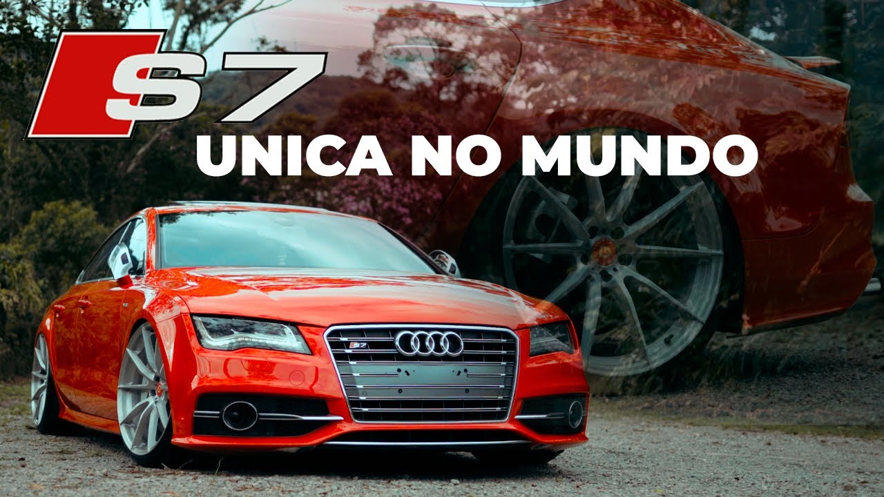 AUDI S7 VERMELHA ÚNICA NO BR E NO MUNDÃO!