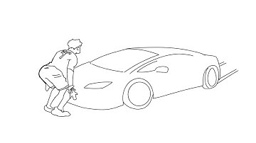 If Ishowspeed FAILED the Ronaldo Car Jump | Animation