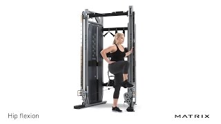 Hip Flexion Exercises | Versa Functional Trainer | Matrix Fitness