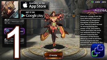 BLADE: Sword of Elysion Android Walkthrough - Gameplay Part 1 - Tutorial, Old Forest Stages 1-5