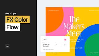 Add Animated Color Flow Effects To Your Website No Code Needed