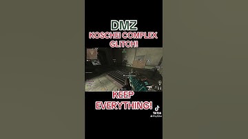 DMZ - KOSHEI COMPLEX GLITCH, KEEP EVERYTHING! #glitch #hack #exploit #try4fun #cod #mw2 #dmz #mw3