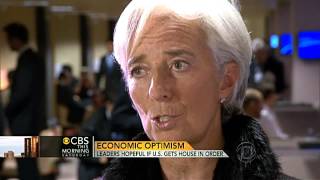 Economic optimism at Davos