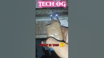 High Voltage Generator ⚡DIY Self-Defence Gadget || #shorts #shortfeed #highvoltage #gadget #TechOg