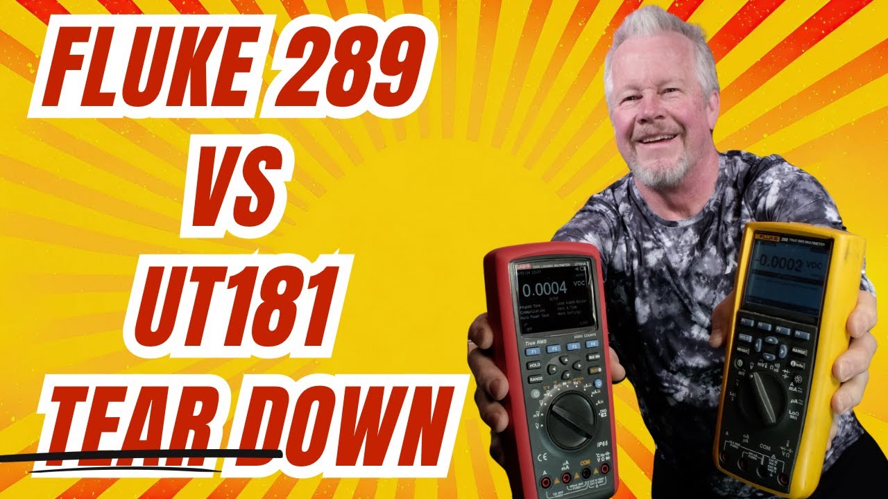 Разборка мультиметра Fluke 289 и Uni-T UT181 #uni-tmultimeter #hightcountmultimeter #kissanalog