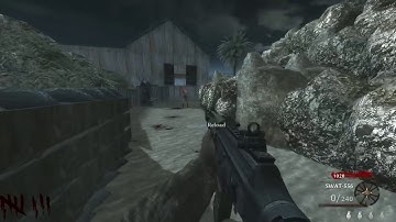 Firing Range Call of Duty World At War Custom Zombie Map GamePlay