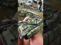 Have you ever seen such an exquisite 1:144 scale tank, the T80BVM?#miniaturemodels #militarymodel