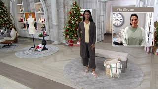 Anybody Seawool Duster Sweater On Qvc