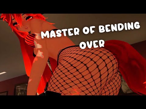 I bend over and I legit show you my booty