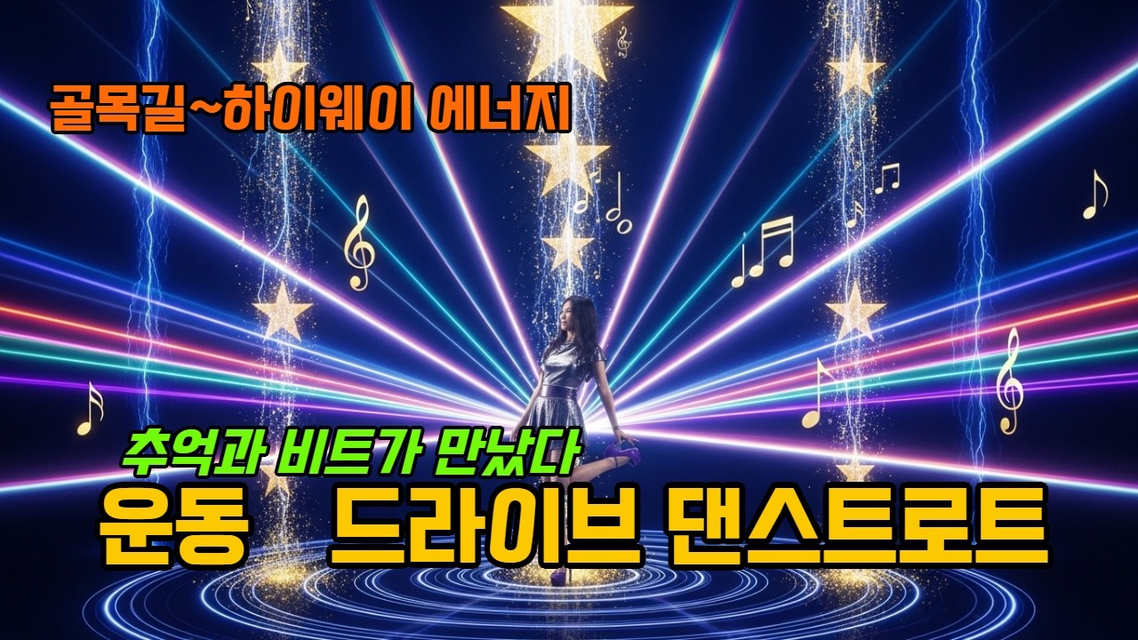 🔥미쳤다!! 운동·드라이브 댄스트로트 10곡 논스톱 | 골목길~하이웨이 에너지 MAX 플레이리스트