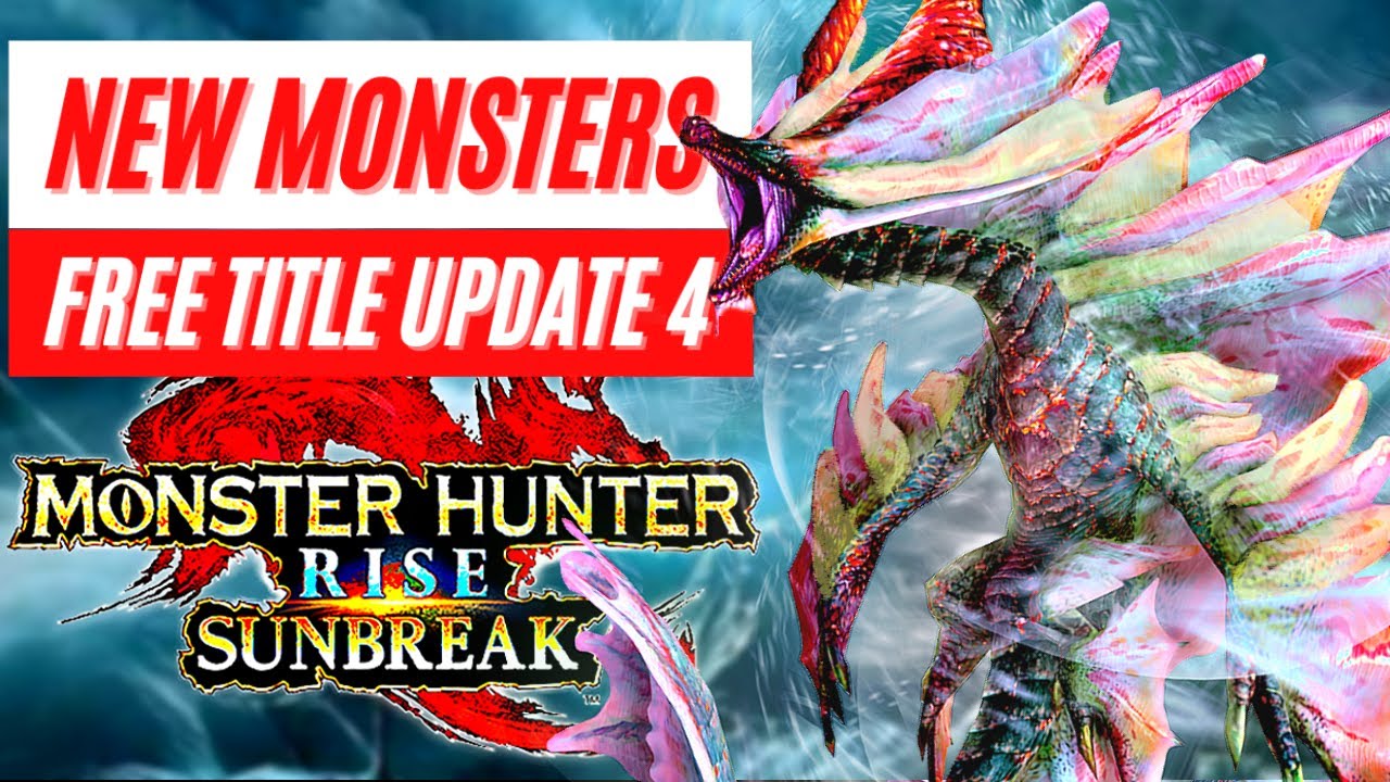 Renders for the new monsters of Monster Hunter Rise!