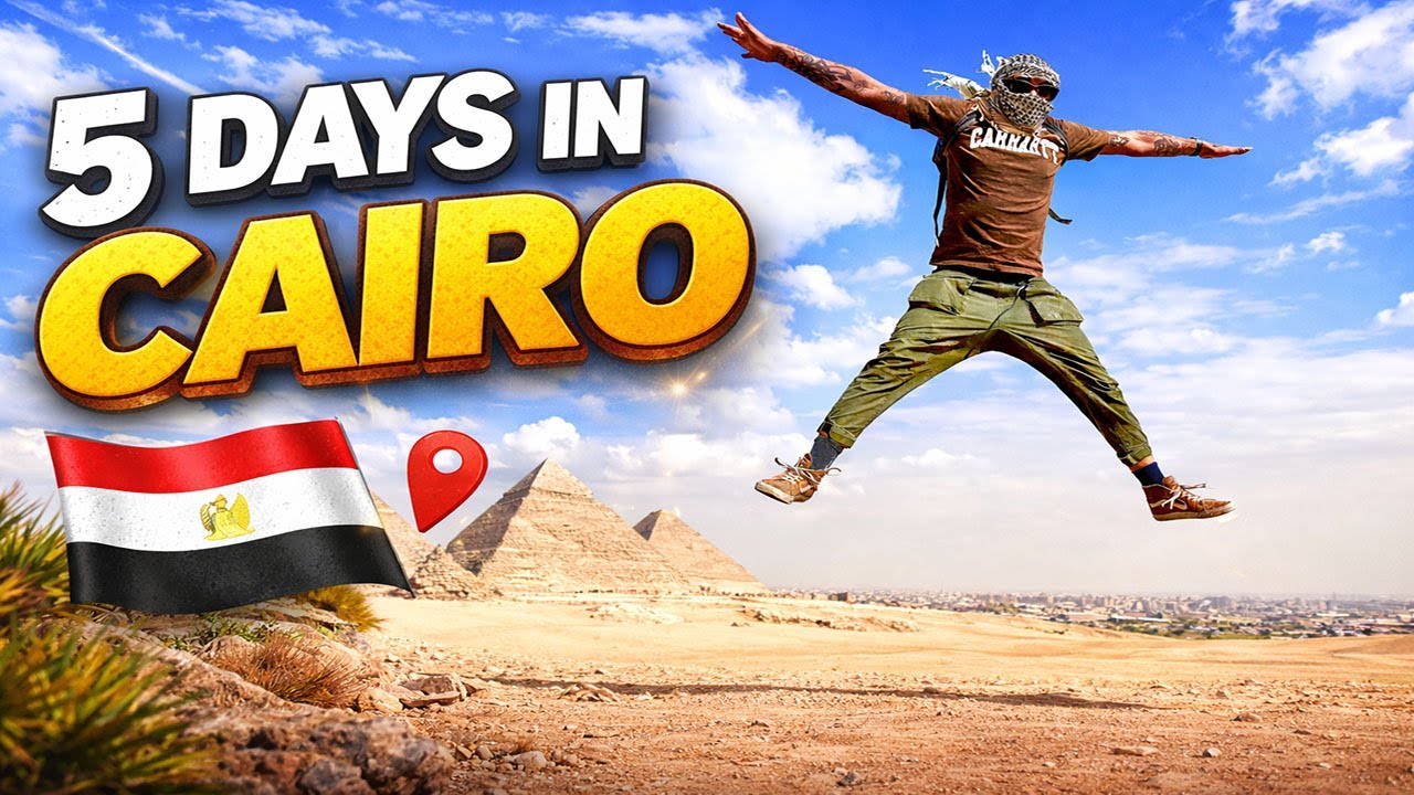 Cairo Egypt Travel Vlog | 5 Days Solo (Shot on Ray-Ban Meta Glasses)