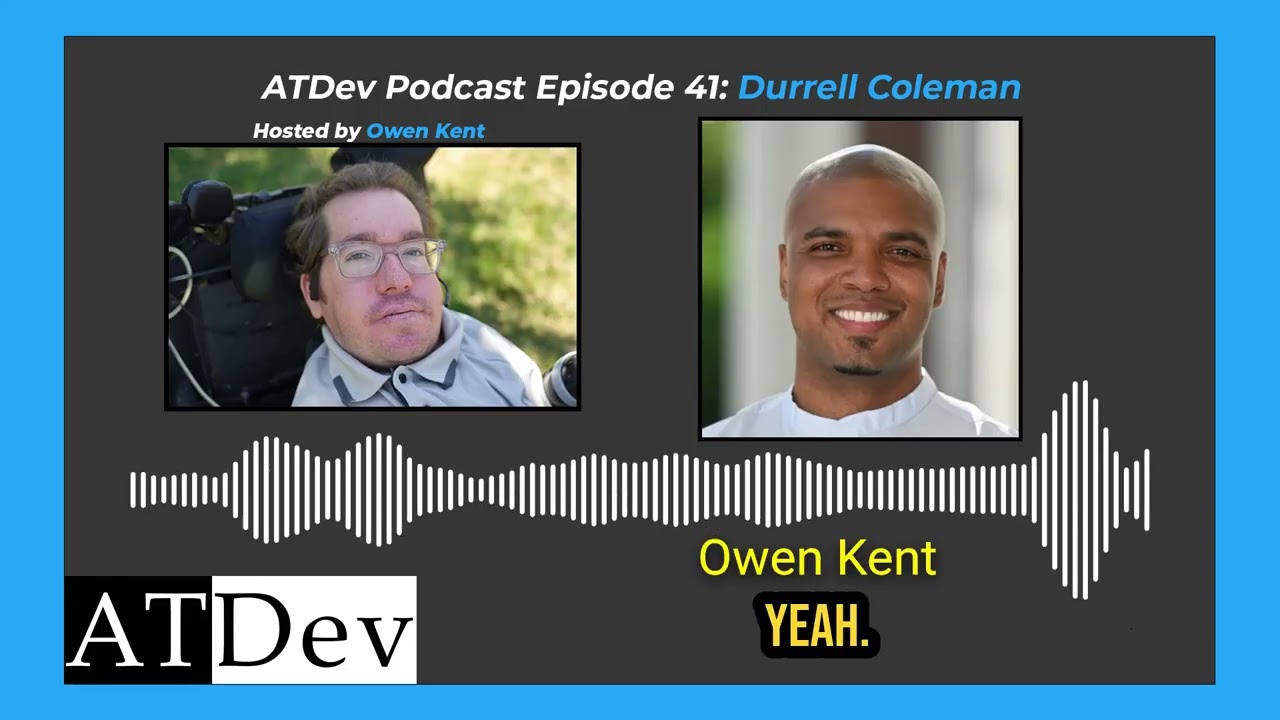 ATDev Podcast Episode 41: Human-Centered Design for Social Impact with Durell Coleman of DC Design