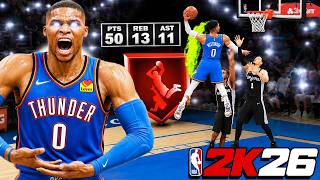 I Used EVERY Version of Russell Westbrook One LAST TIME in NBA 2K26… screenshot 5
