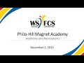Philo-Hill Middle School Redistricting Plan