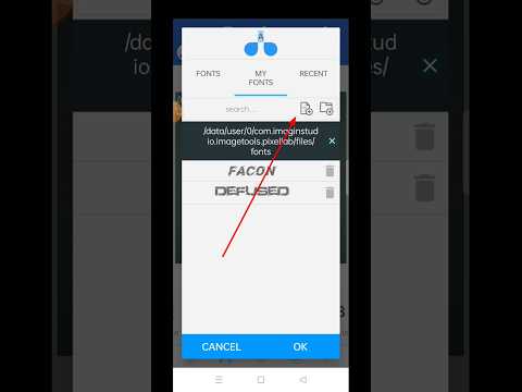 How To Add Facon Font In Pixallab Pixallab May Facon Font Kasa Add Kara Ytshorts Tech