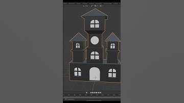 Few minutes Blender - Halloween special edition #8 Witch House