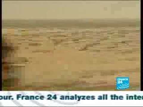 First real aired Images of FRANCE 24, the French World News TV Channel!