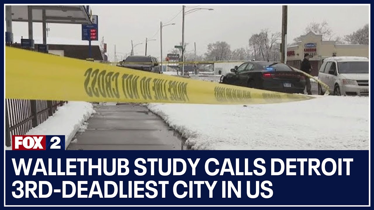 WalletHub study calls Detroit 3rd-deadliest city in US