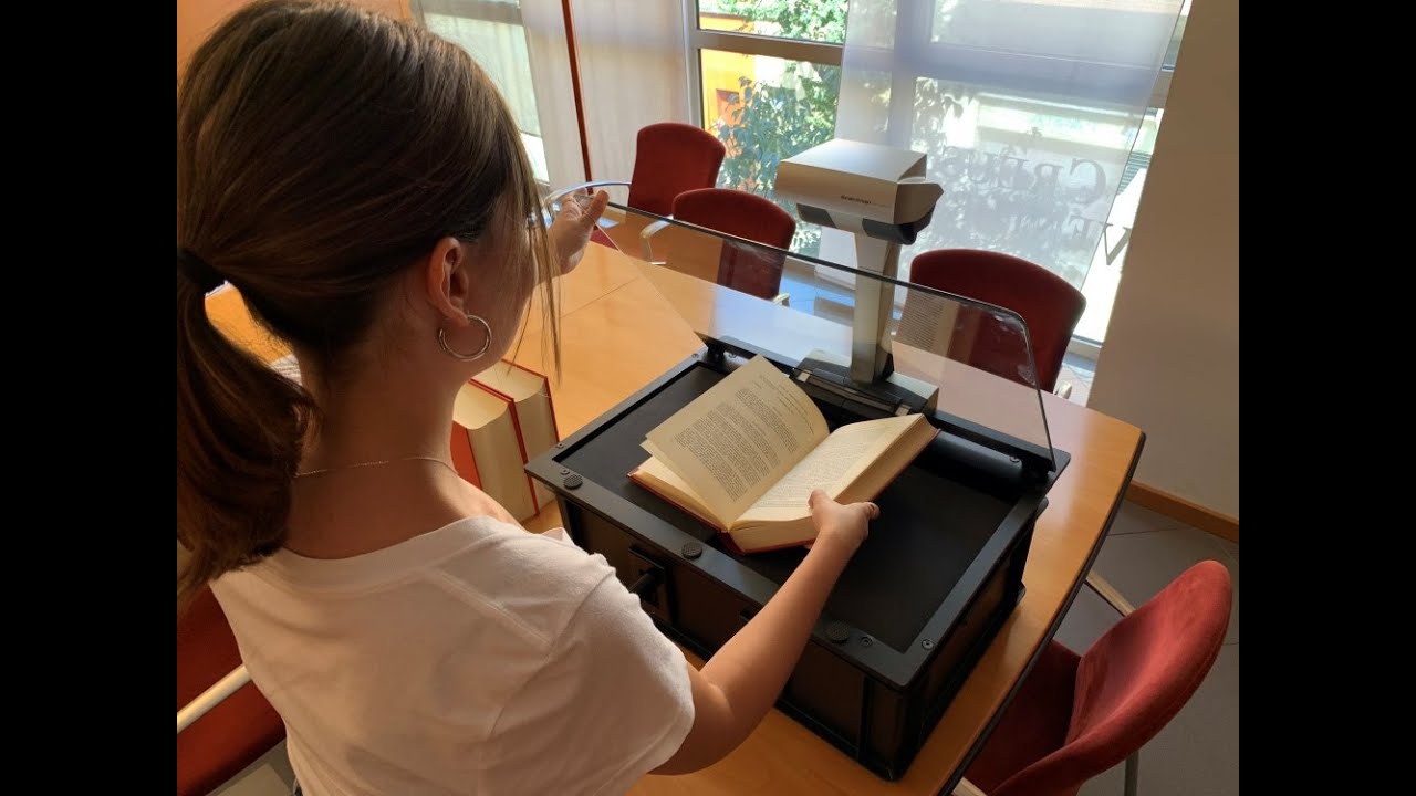 Book Scanning Cradle and software BookConex nubeconex.es YouTube