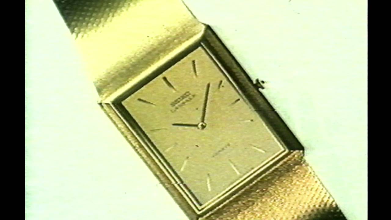 Seiko Alssale Watches Commercial from 1982 - YouTube