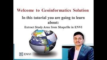 Extract Study Area from Shapefile in ENVI